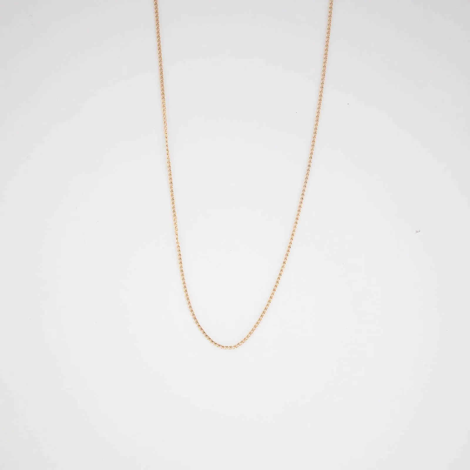 casual event Dainty Curb Chain Necklace