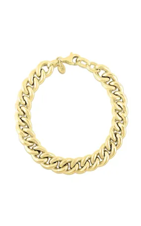 Bold Curb Link Chain Bracelet Unfailing Combinations