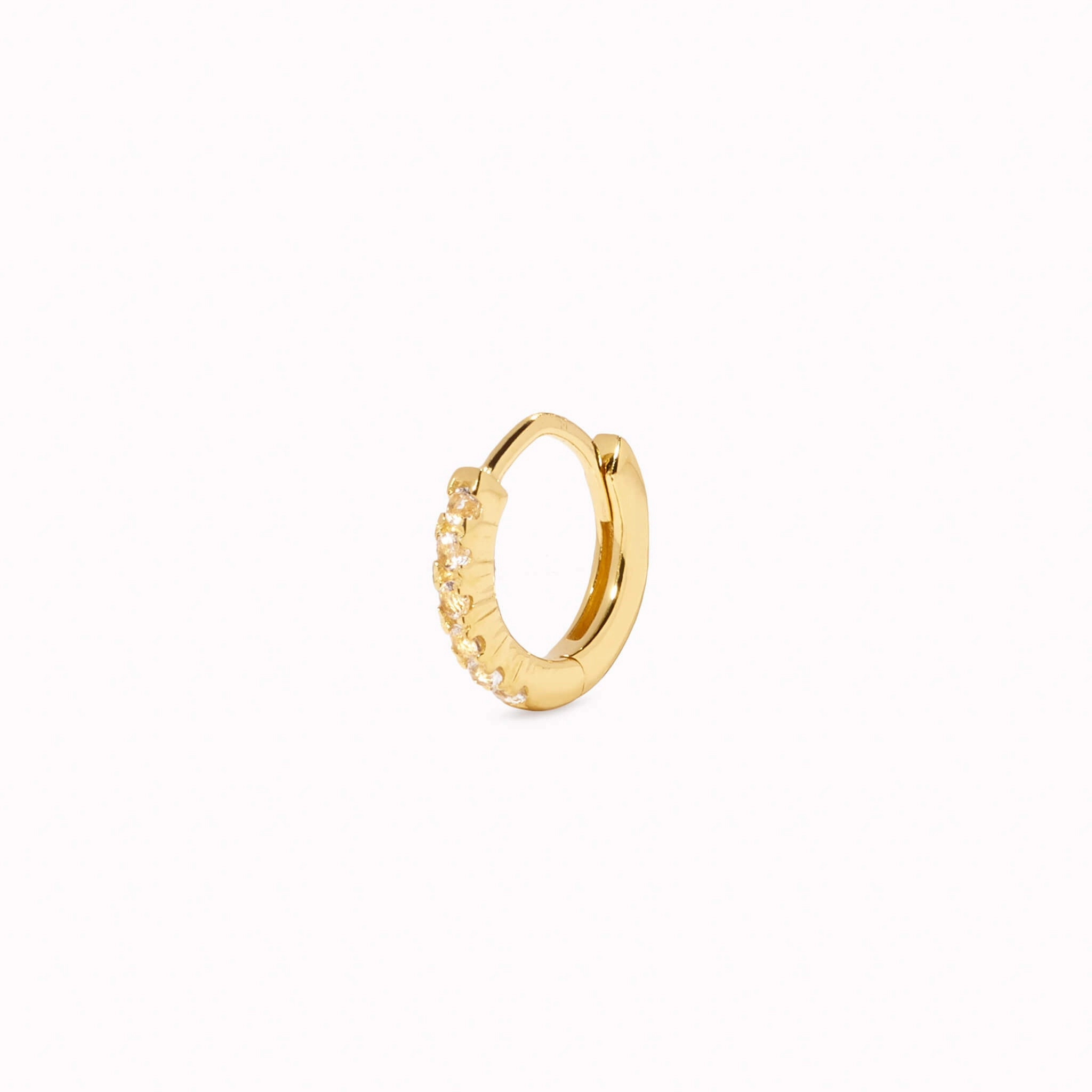 Huggie Hoop Earring - Eva (single) Vibrant Glam Stylish Appeal