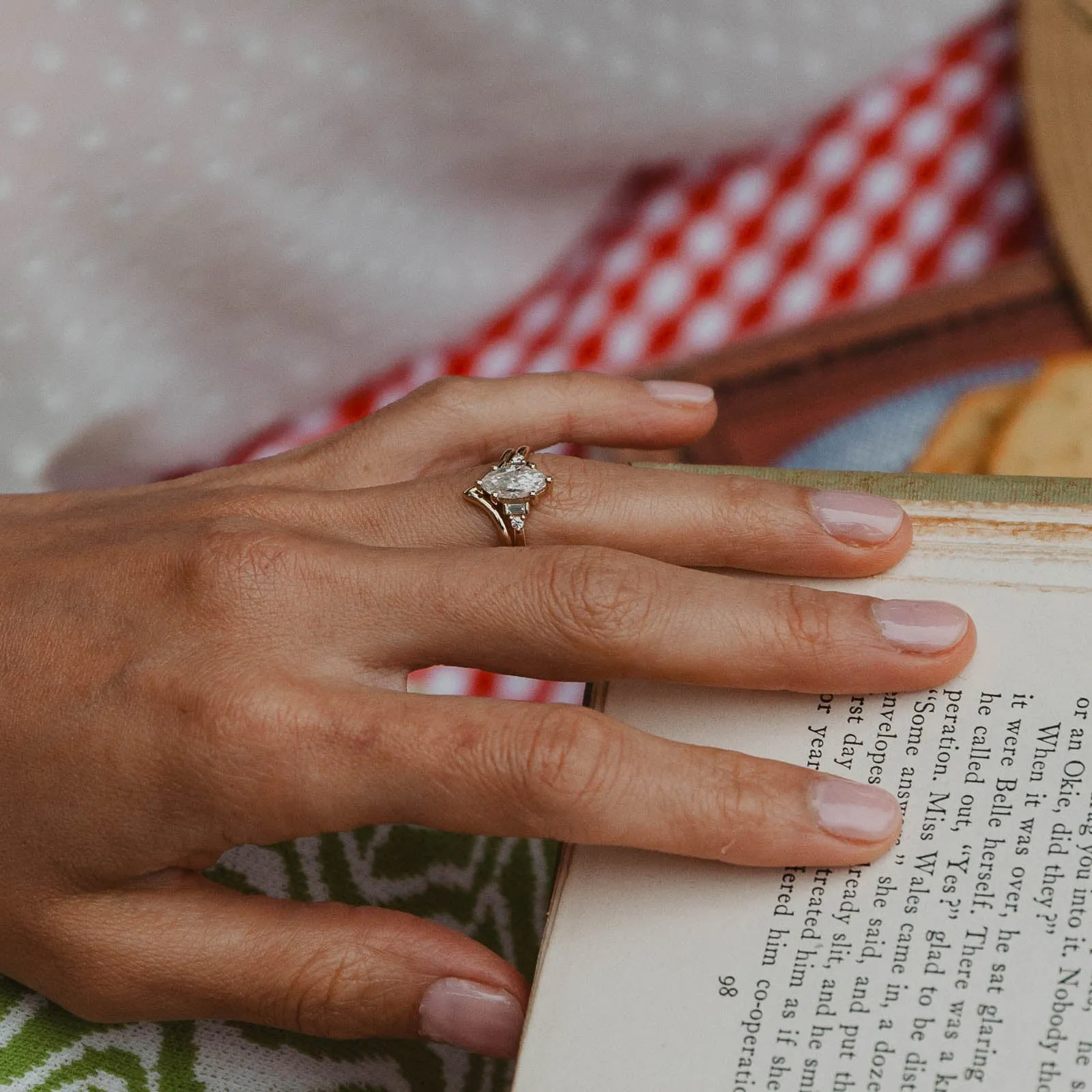 Stylish Appeal Cool Contrast Madeline Ring