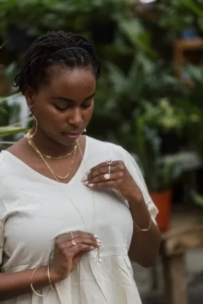 Anniversary Piece Maeve Quartz Beaded Necklace