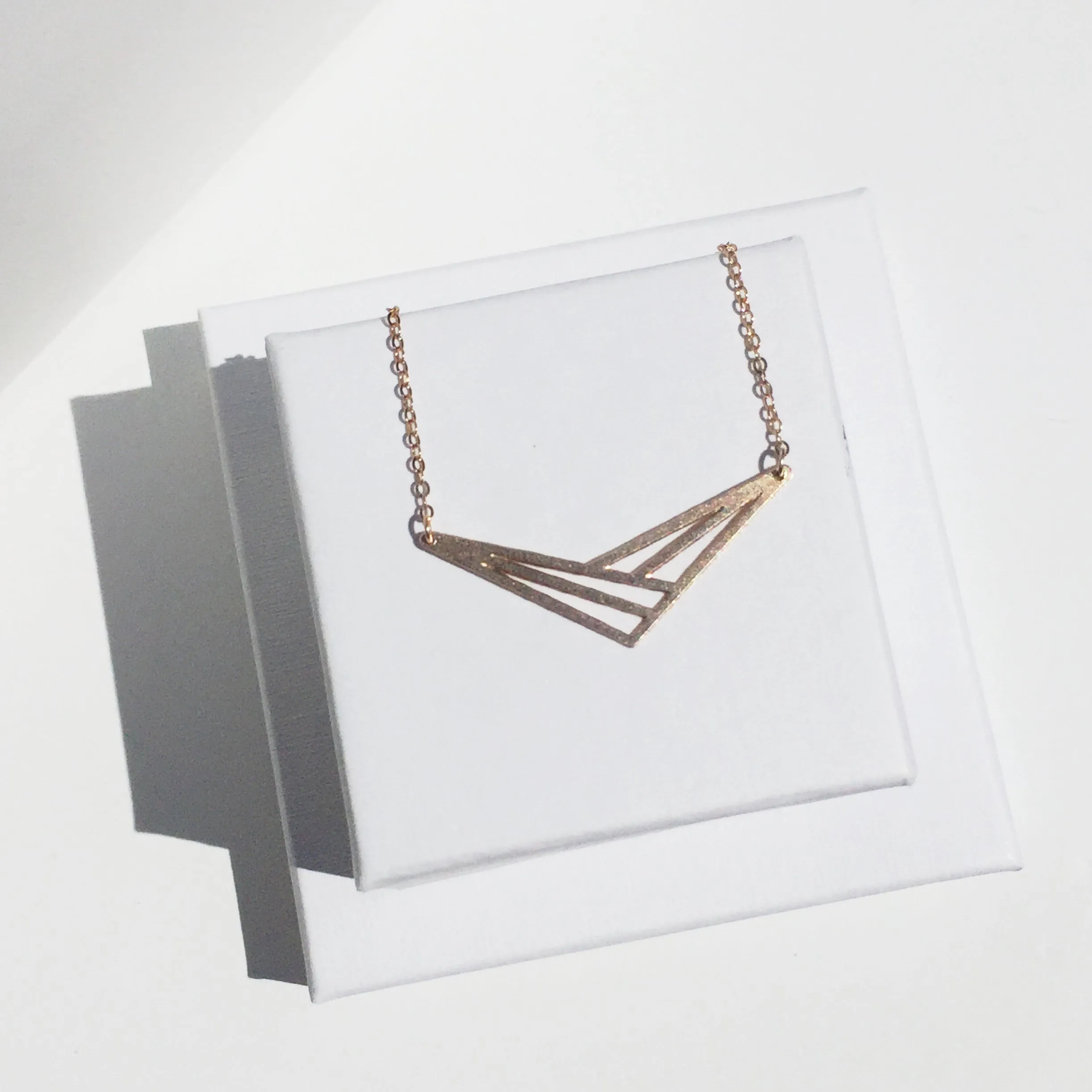 Azteca - Chevron Necklace Indicating Jewelry For University