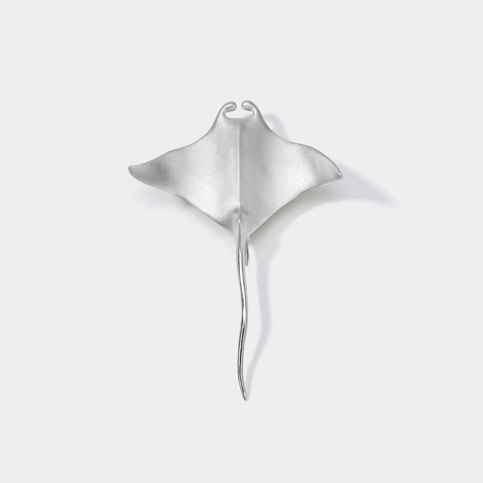 Refined Pieces Manta Ray Brooch