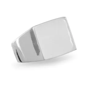 Mens Ring Engraveable Sterling Silver Impressive Craft