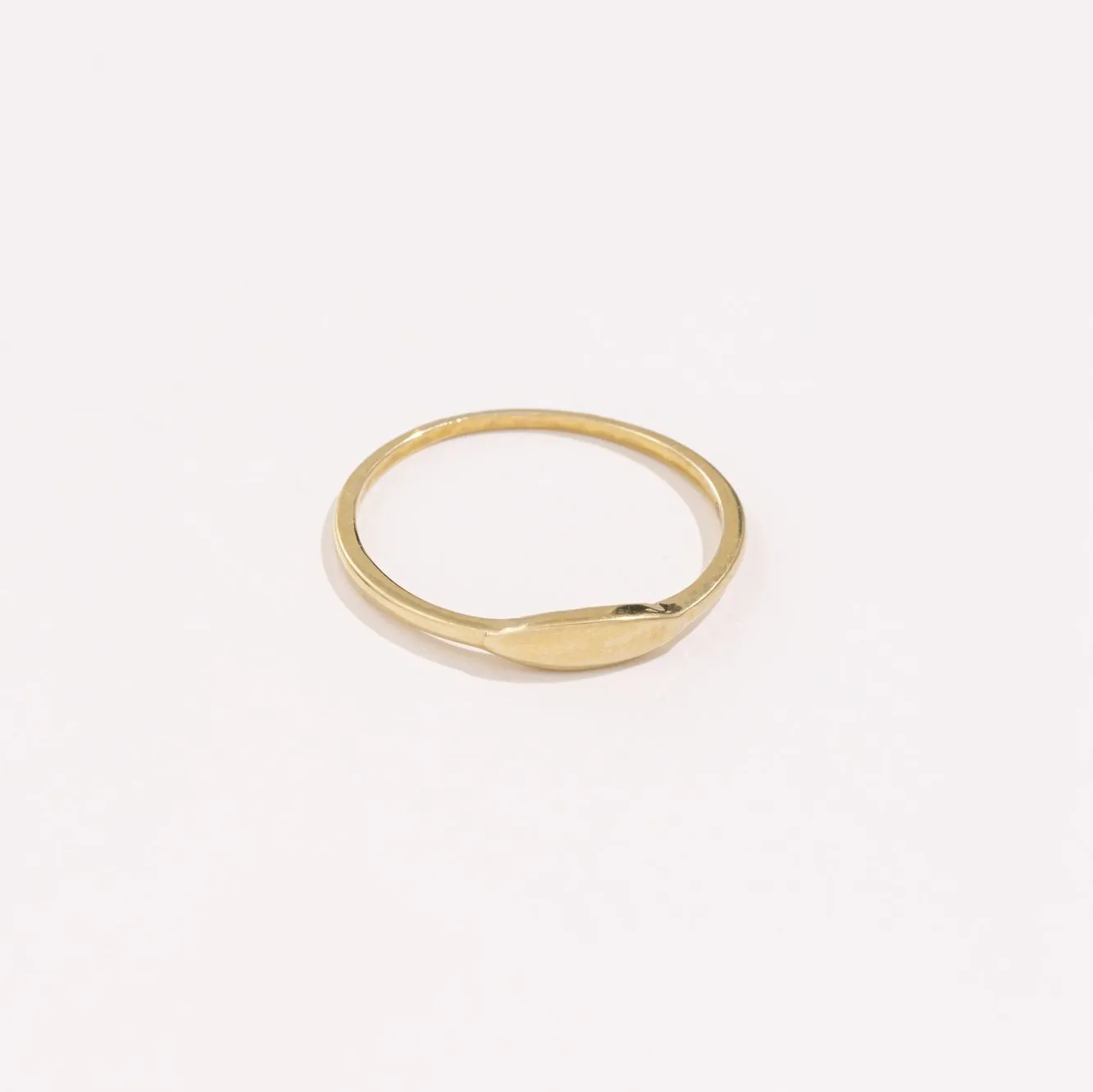 Glamorous Pieces Perfect Layer Mini Signet Ring