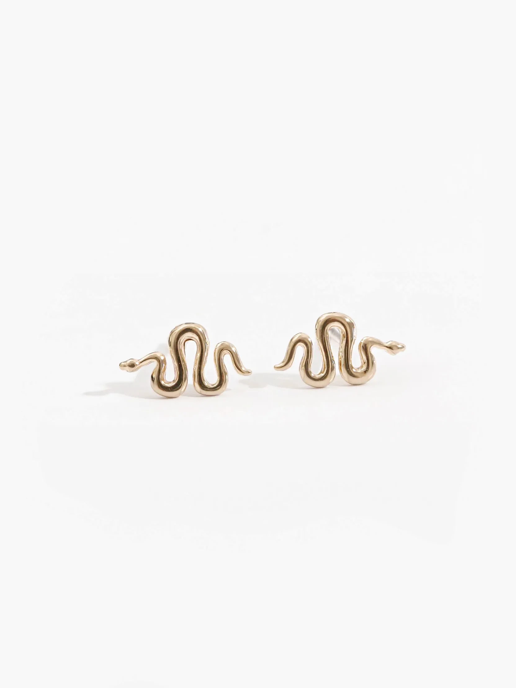 Mini Snake Studs Mixed Metals