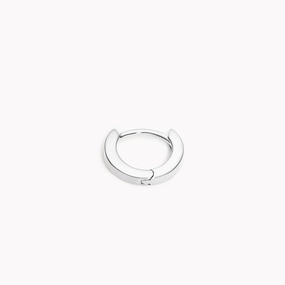 Mini Hoop Earring Silver Occasion Accent Opulent Design