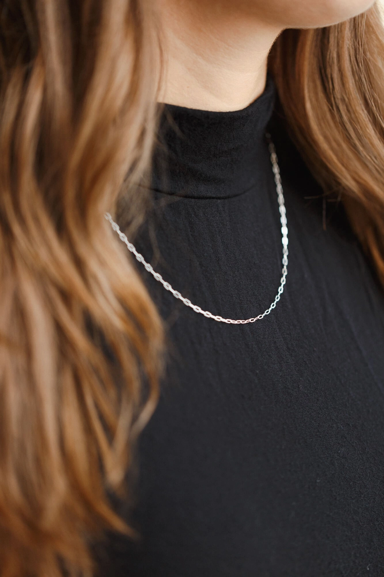 Morning Light Fashion Pairing Mini Paperclip Chain