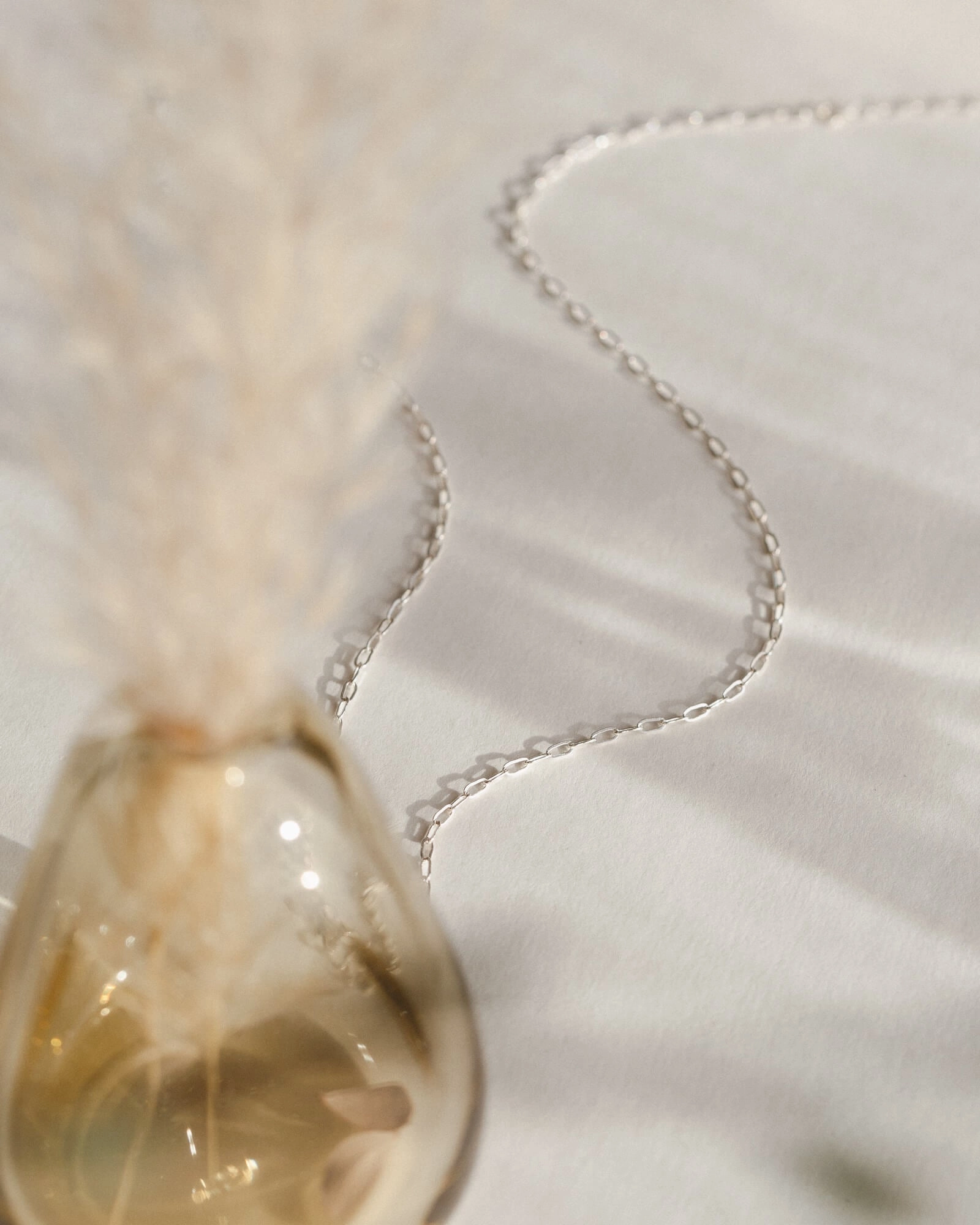 Mini Paperclip Chain Modern Pair Formal Detail