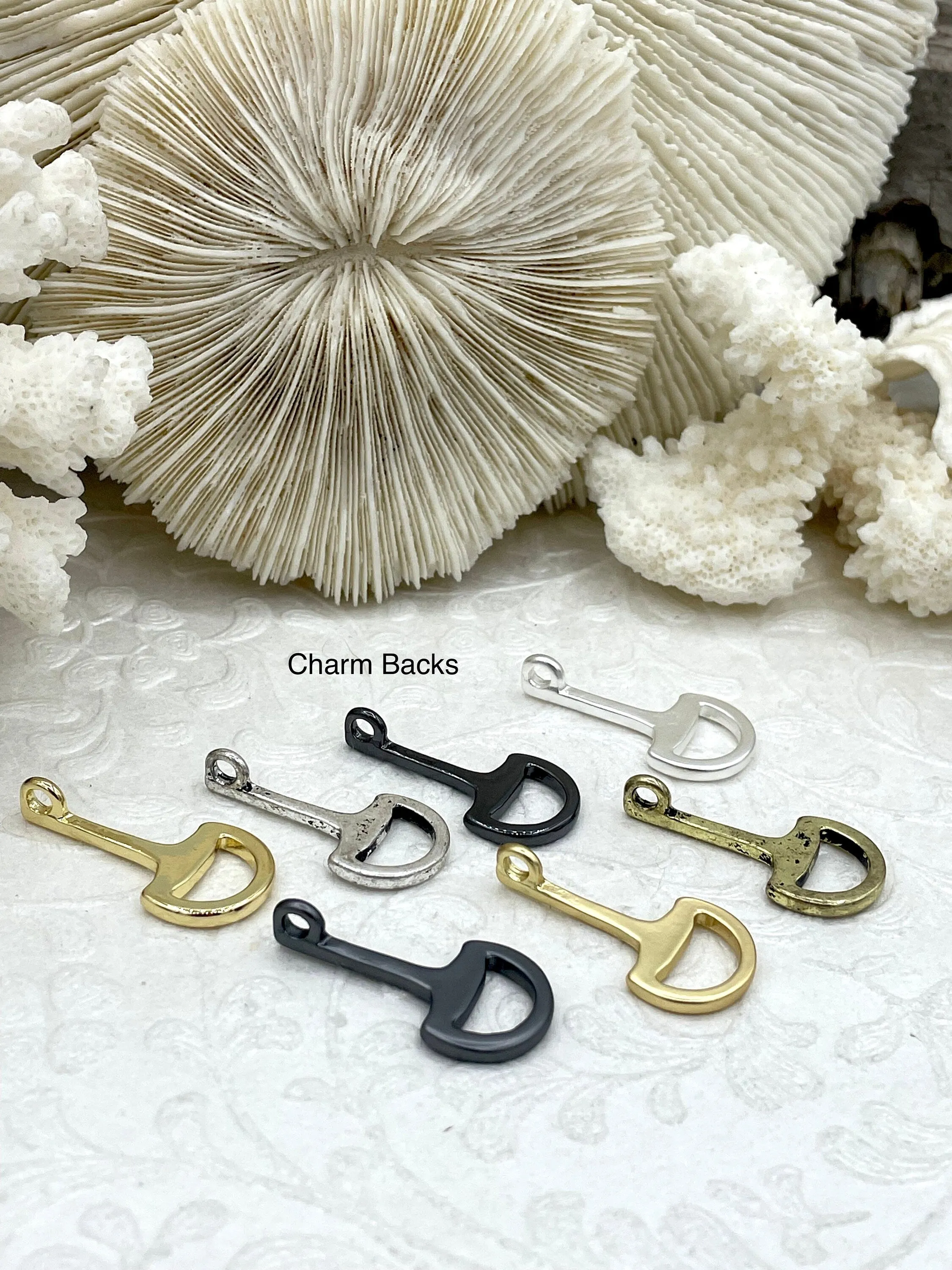 Equestrian Snaffle Bit Pendant High Quality Equestrian Pendant, Zinc Alloy Bit Charm, Equestrian Charm Horse Jewelry, 6 Finishes, Fast Ship. Lively Look