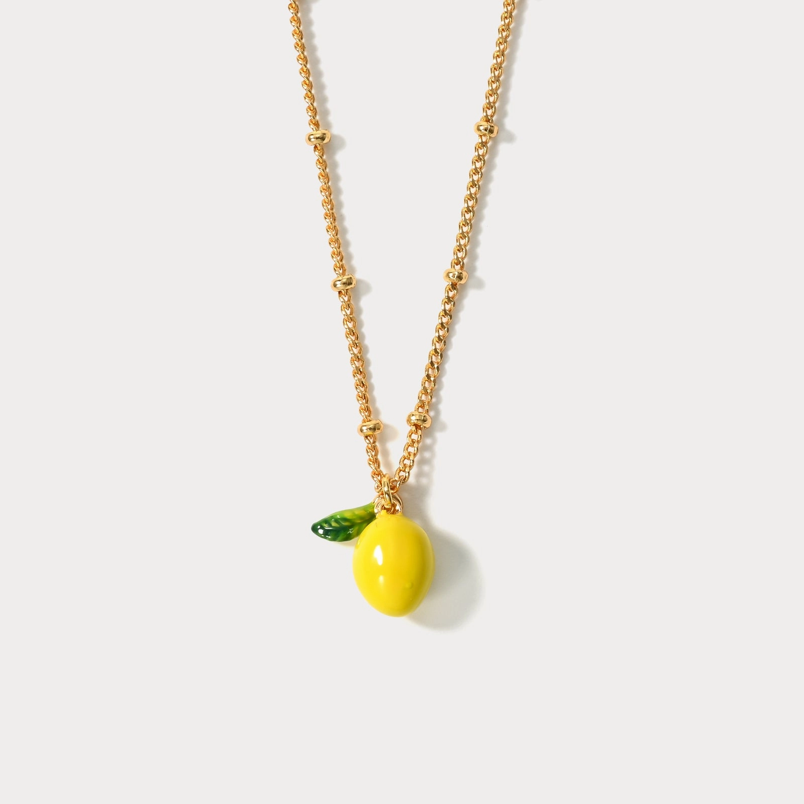 Modern Style Urban Guy Lemon Necklace