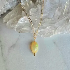 Opal Necklace - 14k Gold-Fill Finest Detail