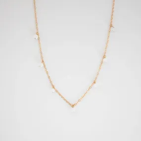 For Promotion Moonstone Stardust Necklace