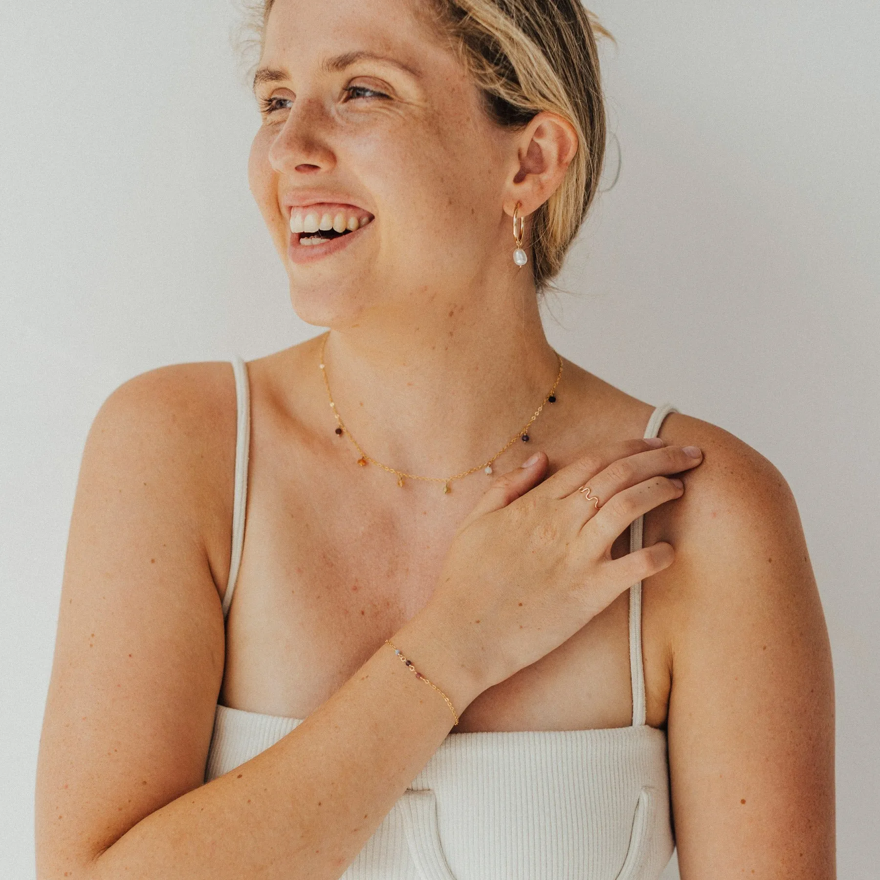 Rainbow Pride Stardust Necklace Creative Accent High-End Gift