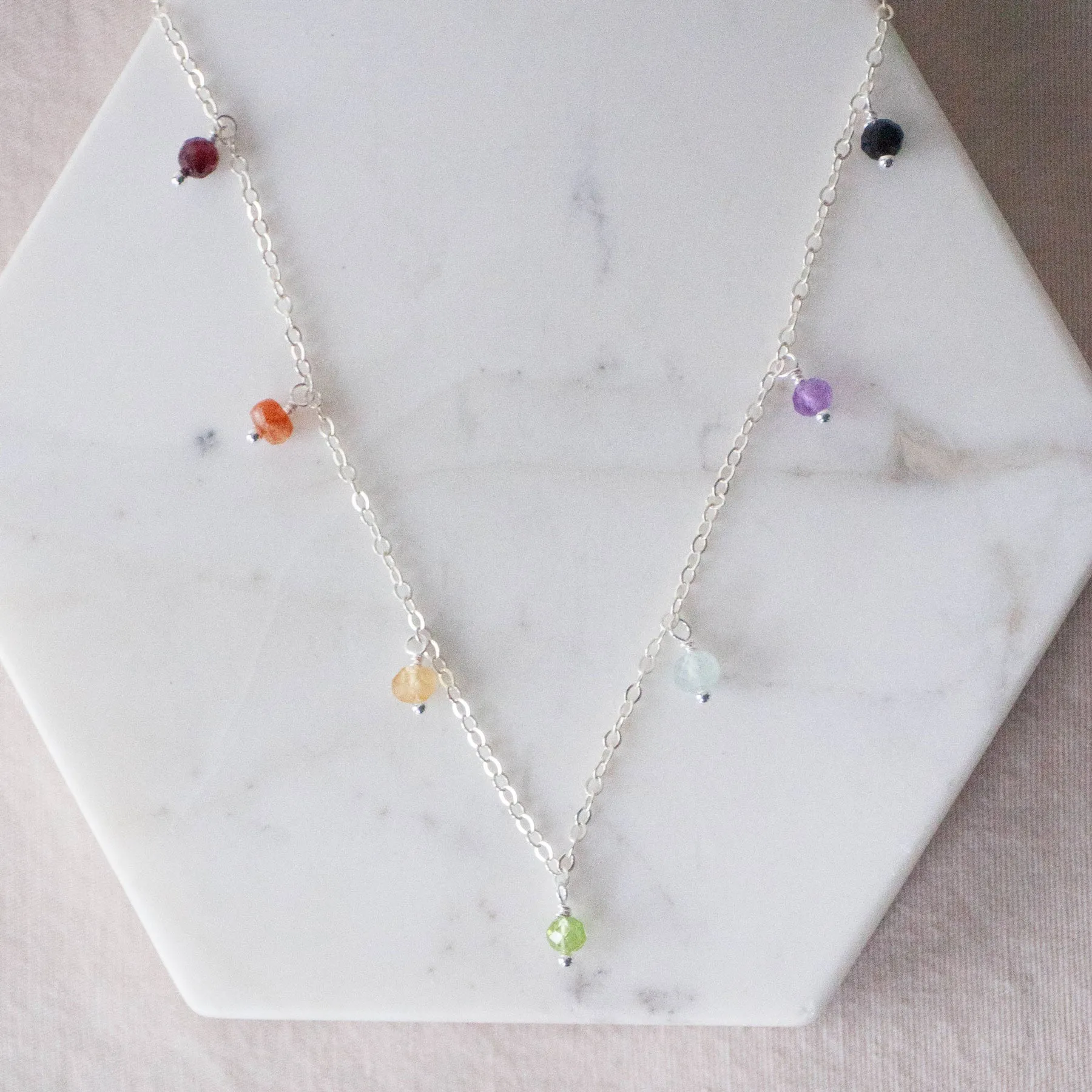 Rainbow Pride Stardust Necklace Mature Taste Unique Jewelry