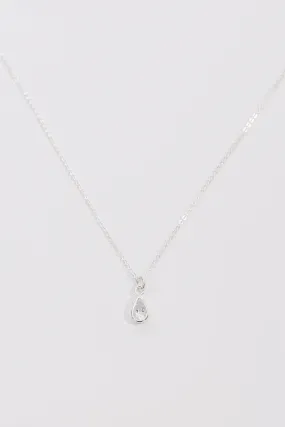 Unique Vibe Fashionable Look Ice Teardrop Necklace