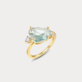Aquamarine Ring Timeless Pair Versatile Charm
