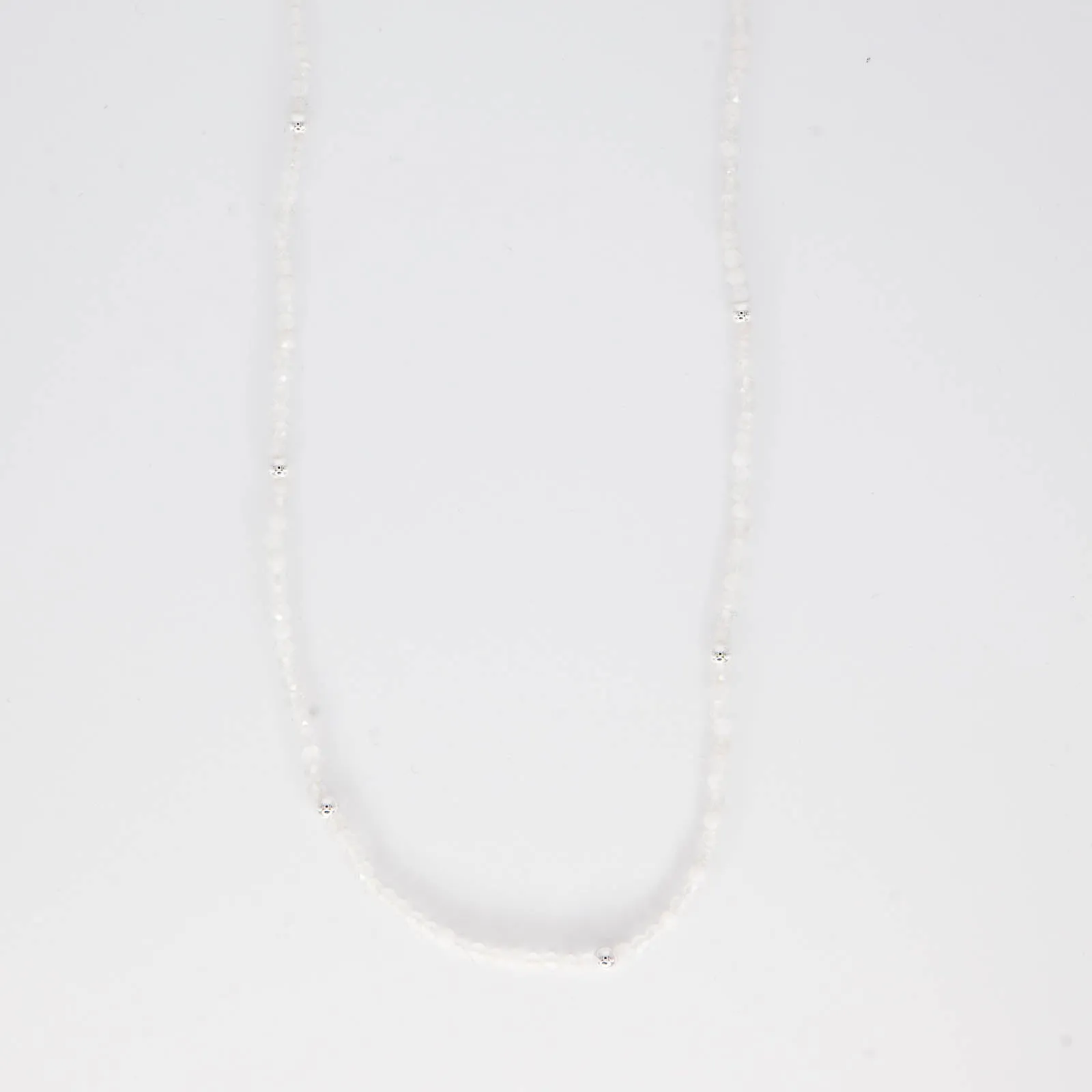 Moonstone Beaded Necklace Premium item