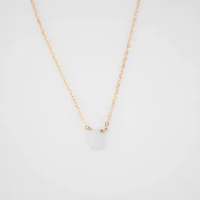 Moonstone Drop Necklace Handmade Ornament