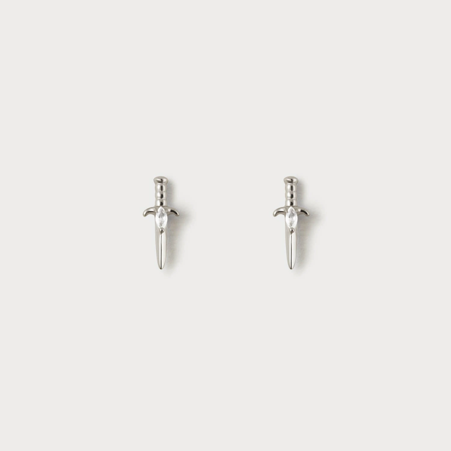family gathering Subtle Charm Moonstone Dagger Studs