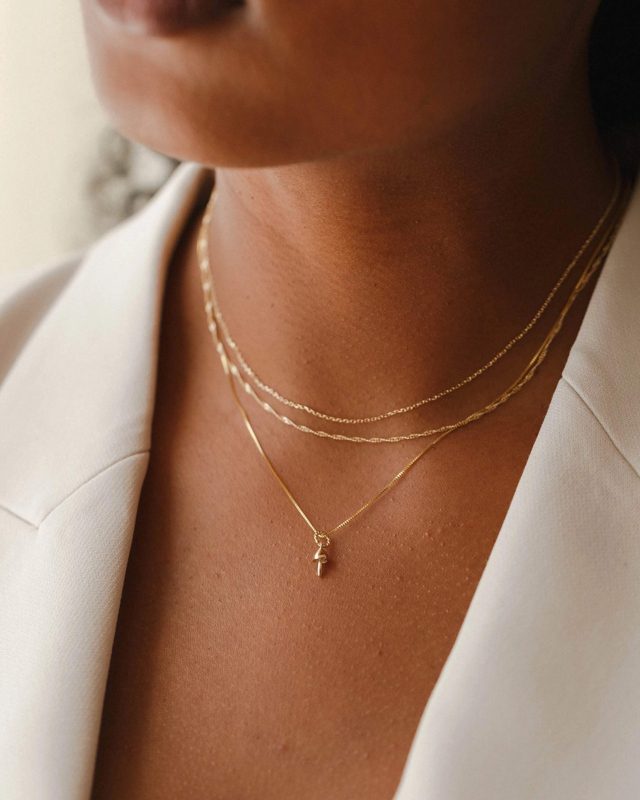 Modern Twist Seasonal Shine Mushroom Charm