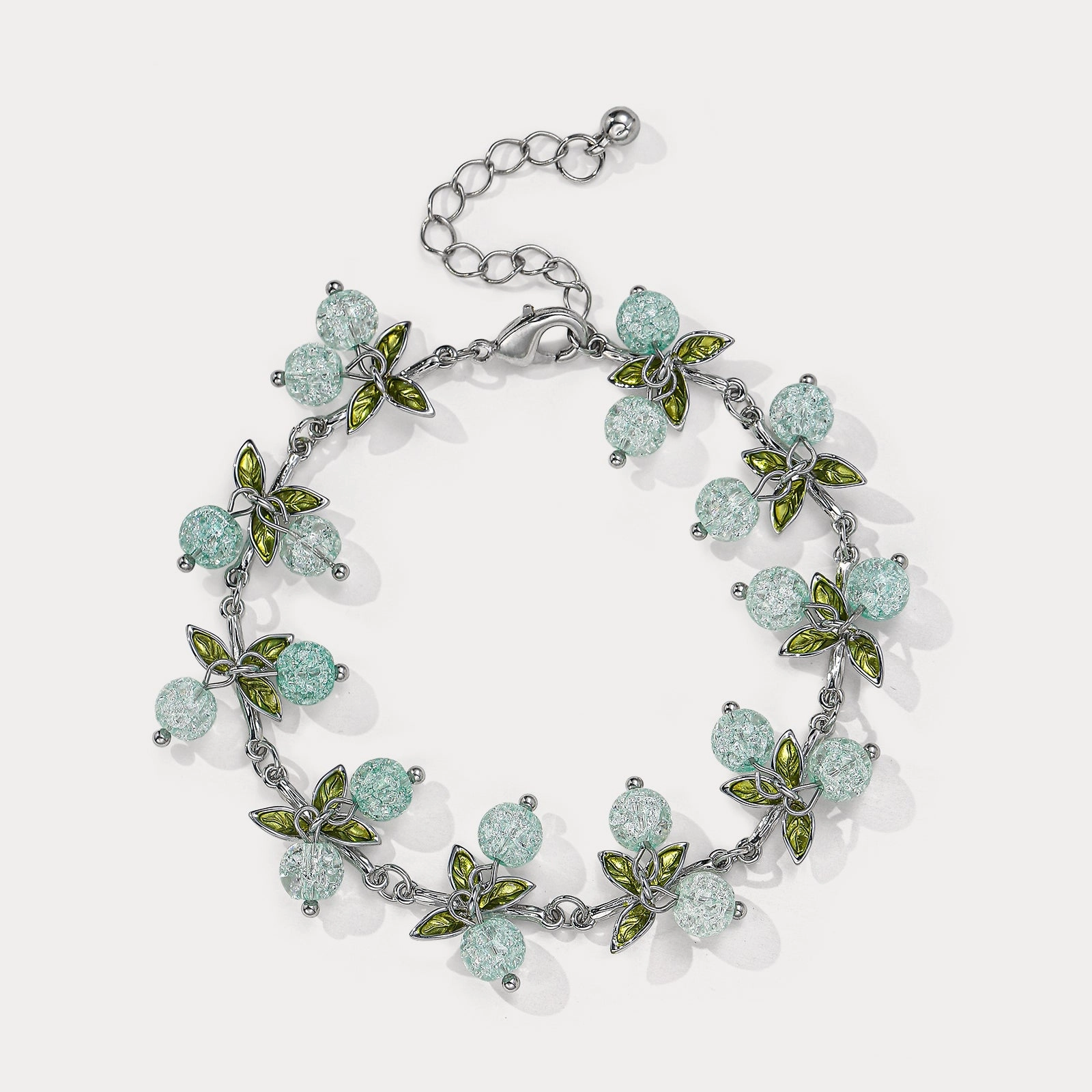 Pleasant Amalgamations Silver Berry Bracelet