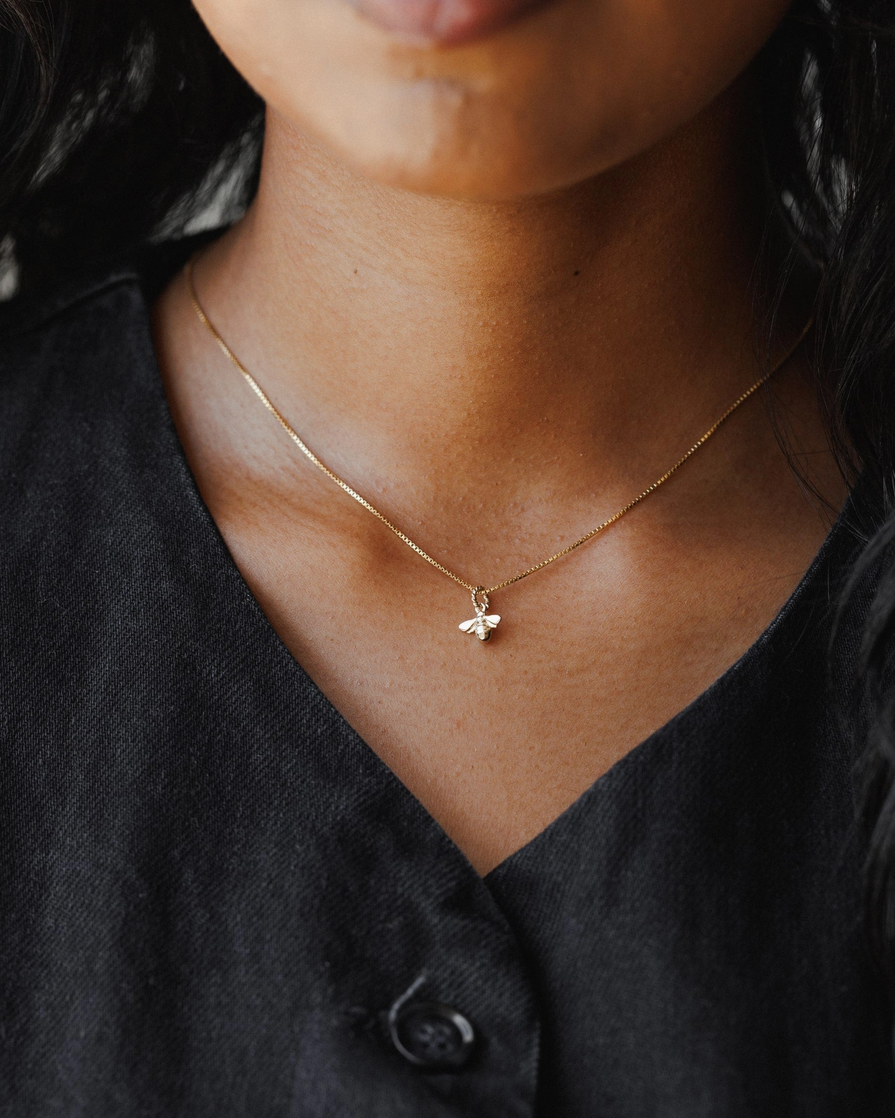 Layered Design Garden Bee Charm