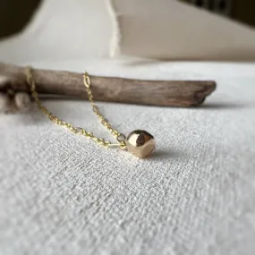 New collection Gender Neutral Jewelry Nova Textured Ball Pendant Necklace