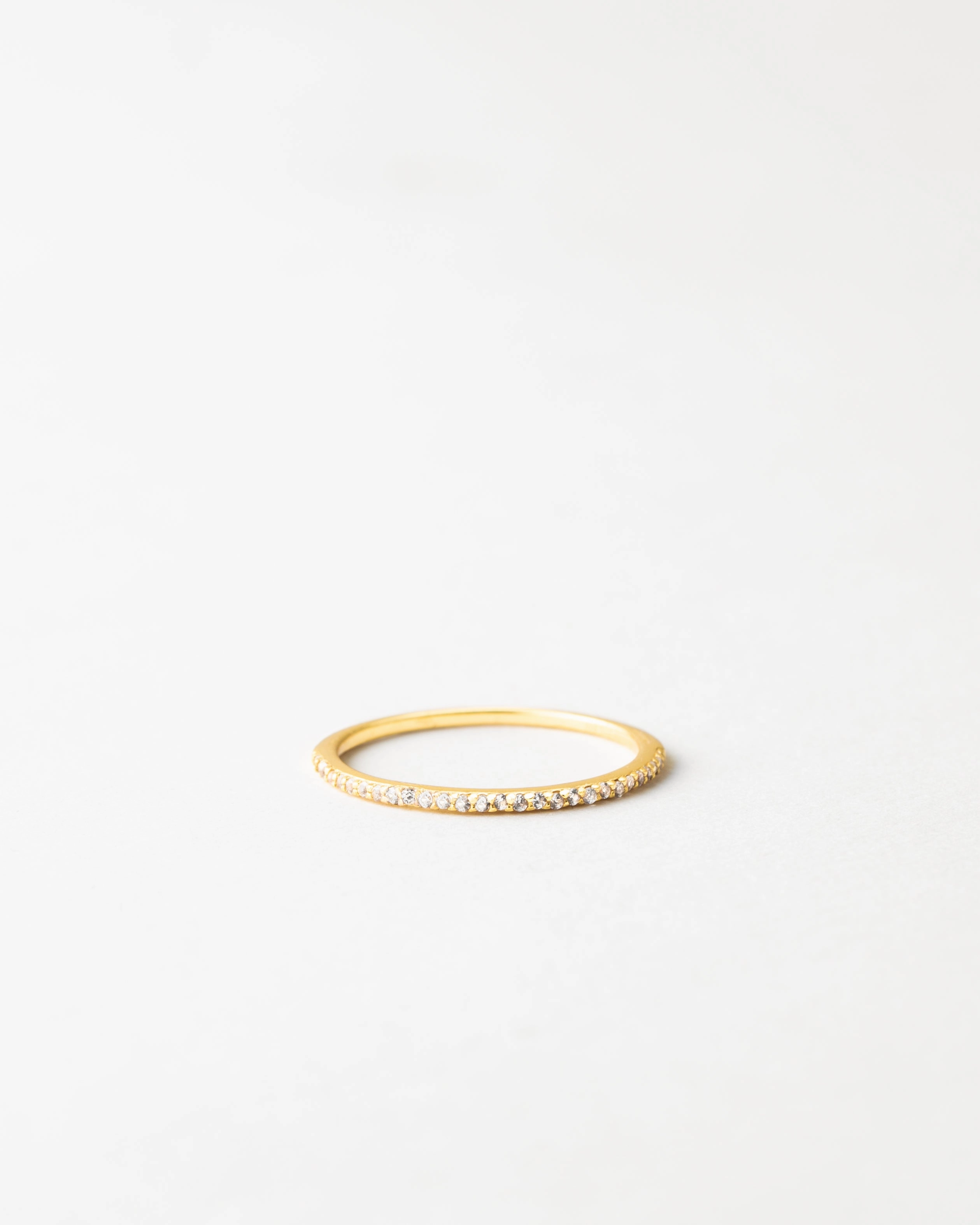 Feminine Edge Odessa White Sapphire Ring