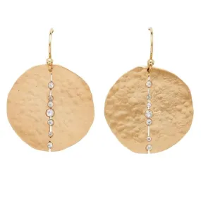 Orbit Bronze Earrings Creative Light