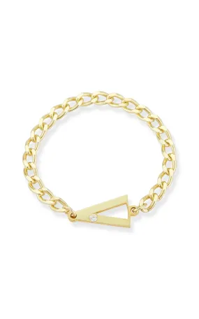 Notable Accessory Simple Creation Initial Chain Ring