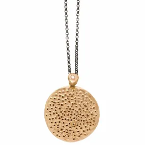 Luxury Spark Classic Trend Pollen Bronze Sterling Silver Necklace