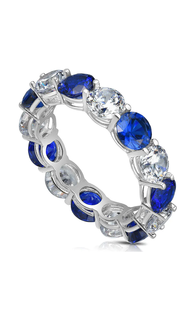 Round Cut Eternity Band Ring Quality Gift