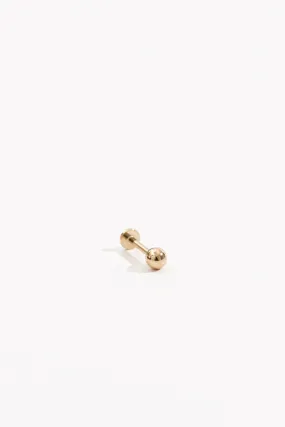 Soft Glow Pebble flat back stud