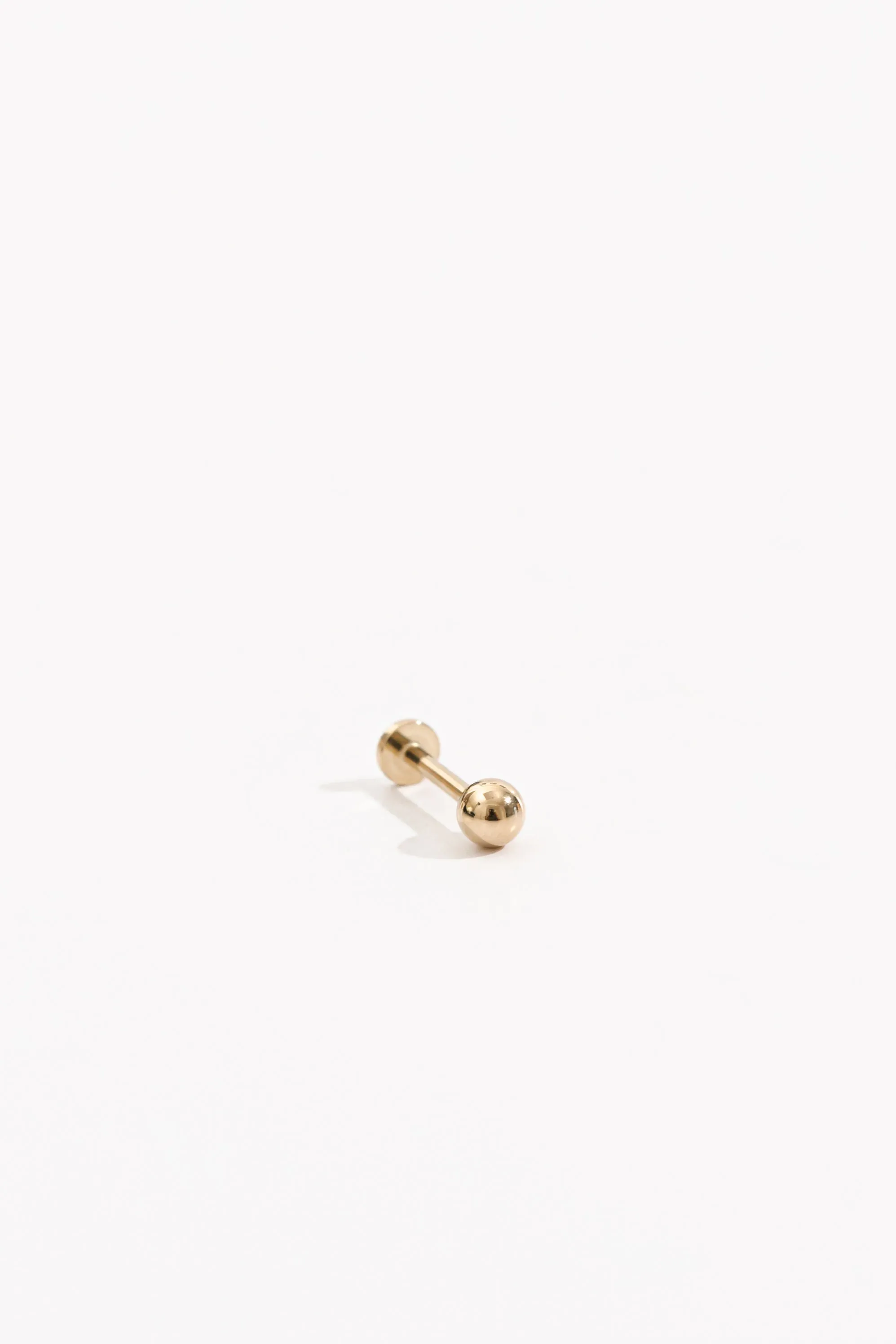Soft Glow Pebble flat back stud