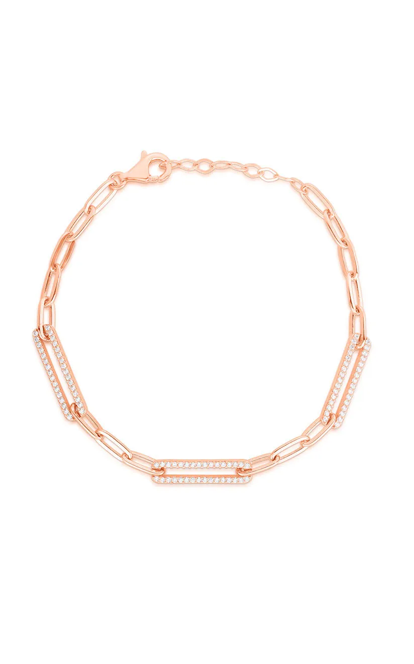 Paperclip Chain Link Bracelet Epic Keepsake