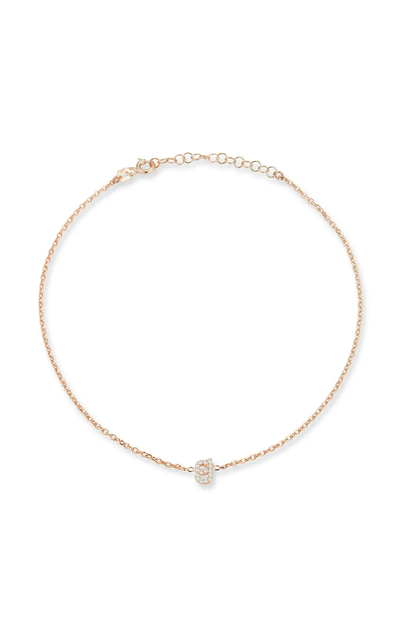 Meaningful Blends Lowercase Initial Bracelet