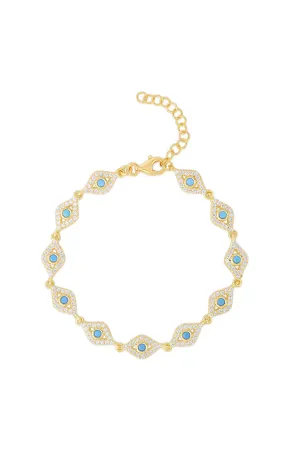 Pav?? Evil Eye Bracelet Worthy Inclusion Universal Appeal