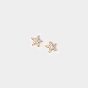 Timeless Pieces Pav?? Sea Star Studs