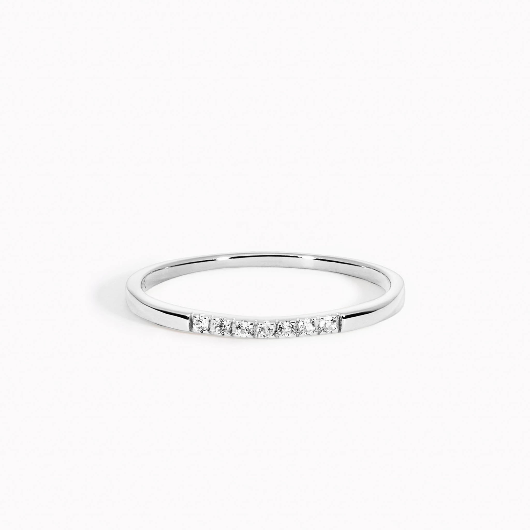 Pave Band Silver - Miriam Daywear Style Iconic Accent