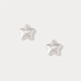 Travel Style Fashion Accessories Pearl Star Stud Earrings