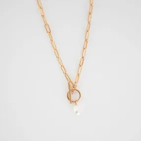 Indigenous Accessory Pearl Toggle Necklace