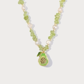 Pearl Avocado Necklace youth choice