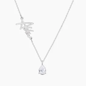 Personalized Handmade Birthstone Name Necklace Superior Accessory