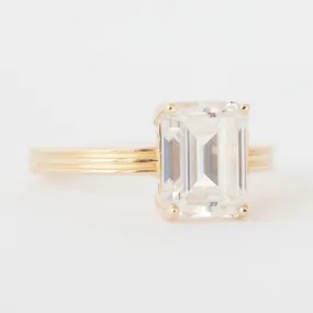 Statement Ready Billie Ring - Moissanite