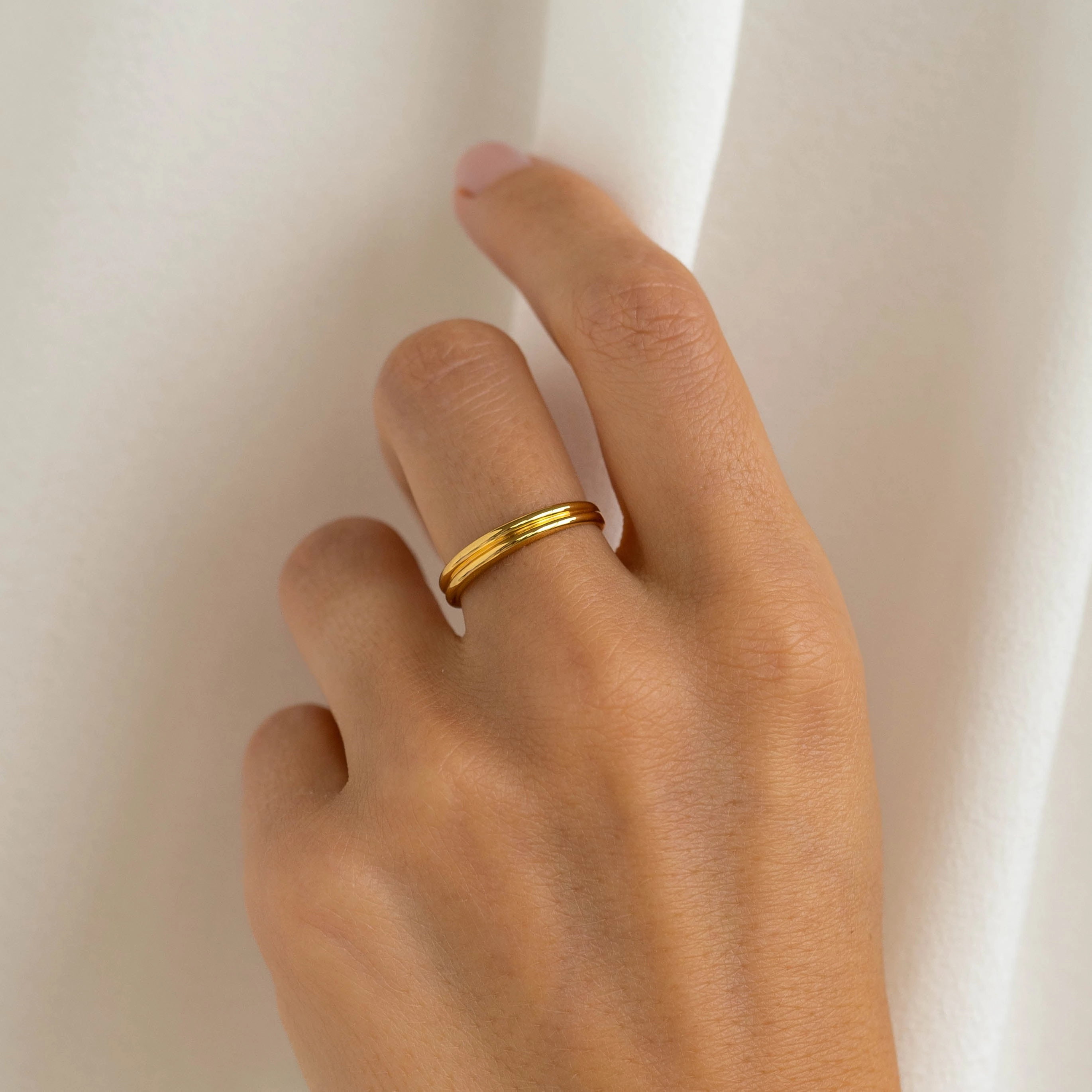 Double Stacking Ring - Idalia Timeless Gifts Vibrant Shine