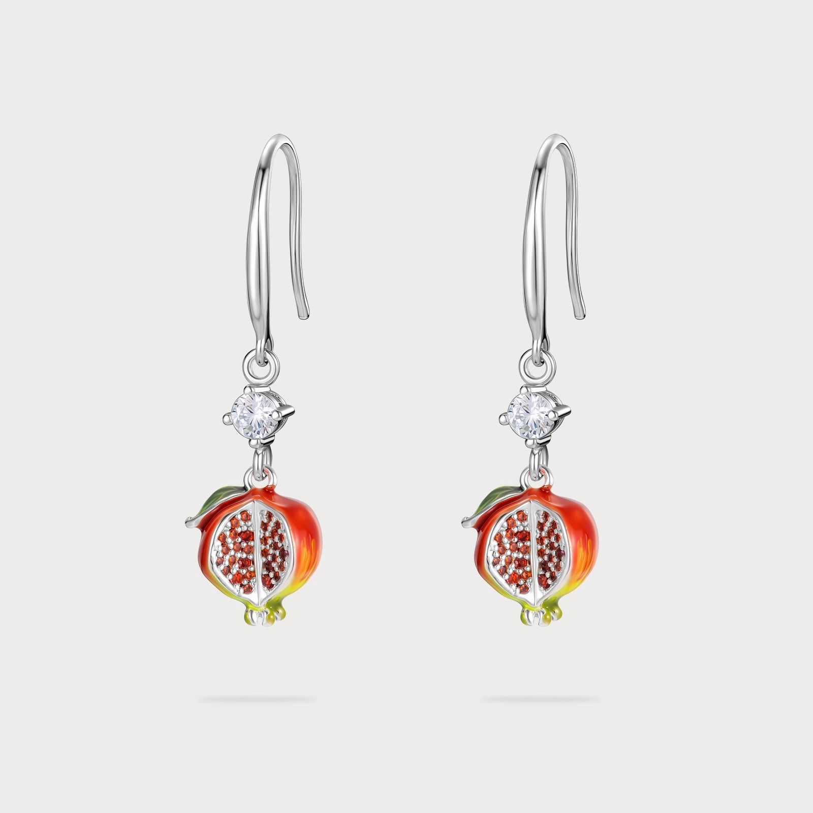 Pomegranate Earrings Daytime Accent Comfortable Selection