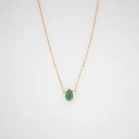 Jade Drop Necklace Lovely Jewelry