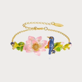 Characteristic Example Lotus Kingfisher Bracelet