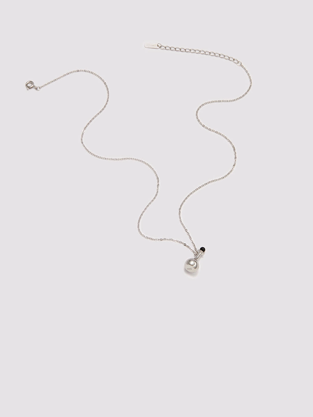 Bridal Style Fashion Statement Potion Onyx Necklace